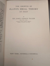 The growth of Plato's ideal Theory