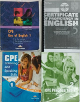 CPE (Cambridge Proficiency in English): 4 βιβλία. Προετοιμάσία εξετάσεων + practice tests + listening and Speaking tests