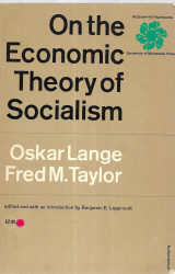 On the Economic Theory of Socialism