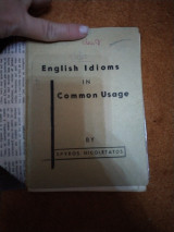 English idioms in common usage