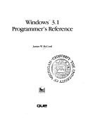 Windows 3.1 Programmer's Reference