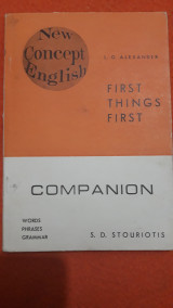 New concept English, first things first, Companion