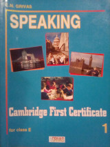 Speaking: Cambridge First Certificate 1 for E class