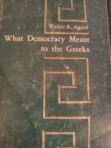 What democracy meant to the Greeks