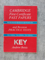 Cambridge first certificate past papers 1984-1994 | Key
