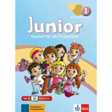 Junior 1 Kursbuch Und Ubungsbuch (+Online, Klett Book - app)