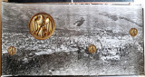 Αεροφωτογραφία Έδεσσας (δεκ. 1950) 46 x 23.5 εκ. / Edessa Έδεσσα Μακεδονία aerial view Vodena