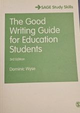 The good writing guide for education students