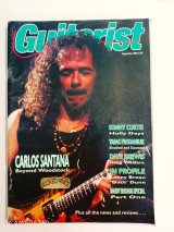 Guitarist September 1989 αφιέρωμα Carlos Santana
