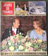 Jours de France (No. 1143 - Du 8 au 14 Novembre 1976) - Le Roi et la Reine d'Espagne à Paris