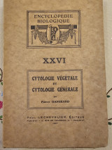 Cytologie Végétale et Cytologie Générale