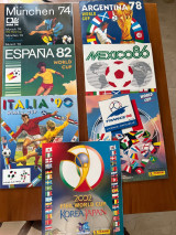 Panini World Cup Reprinted - 7 World Cup Albums