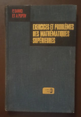 Exercises et Problèmes de Mathématiques Supérieures, Partie I