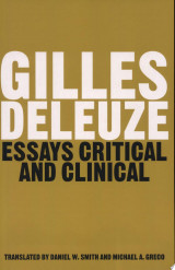 Essays Critical and Clinical