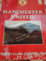 Manchester United official yearbook 1991