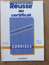 Reussir au Certificat