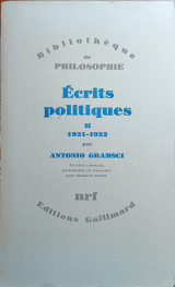 Ecrits politiques II 1921-1922