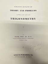 Theory and Problems of Plane and Spherical Trigonometry (Schaum’s Outline)