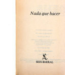 Nada que hacer