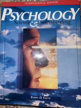 Psychology Science and Understanding
