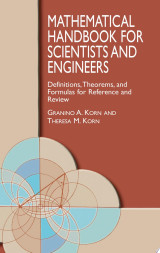 Mathematical Handbook for Scientists and Engineers