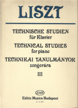 Liszt technische studien iii