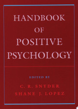 Handbook of Positive Psychology