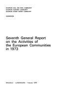General Report on the Activities of the Communities