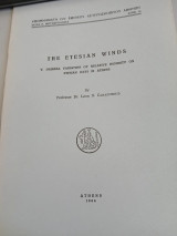 The etesian winds V.diurnal variation of relative humidity on etesian days in athens