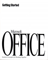 Microsoft Getting Started - 1992