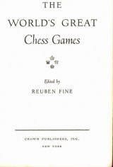 The world’s great chess games
