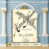 Marche Funebre (Sonate op. 35) par Fr. Chopin [Edition S. Christidis: Constantinople c. 1910] Σ. Χρηστίδης, Σοπέν, παρτιτούρα, Κωνσταντινούπολη, music