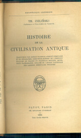Histoire de la civilization antique