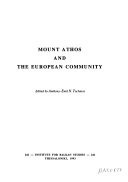 Mount Athos and the European Community