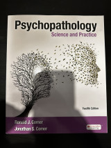 Psychopathology: Science and Practice