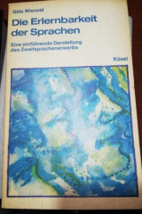 Die Erlernbarkeit der Sprachen