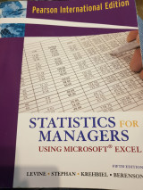 Statistics for Managers using Microsoft Excel