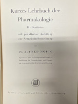 Kurzes Lehrbuch der Pharmakologie für Dentisten