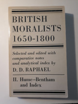 British Moralists, 1650-1800: Hume
