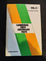 Cambridge First Certificate Tests vol2 Teacher's Book