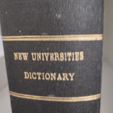 The New Universities Dictionary Illustrated