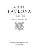 Anna Pavlova