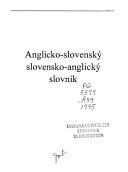Anglicko-slovenský, slovensko-anglický slovník