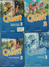 Quest 3 (πλήρες πακέτο): Student's book, Grammar, Companion, Workbook + CD
