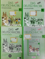Das neue Deutschmobil 1: πλήρες πακέτο 4 βιβλίων (Lehrbuch, Arbeitsbuch, Glossar, Τestheft)