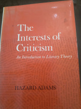 The interests of criticism