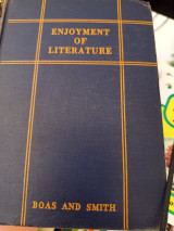 The enjoyment of literature