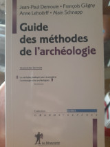 Guide des methodes de l'archeologie