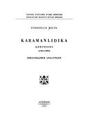 Karamanlidika