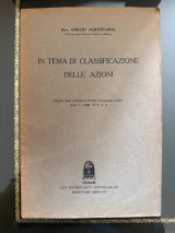 In tema di classificazione delle azioni